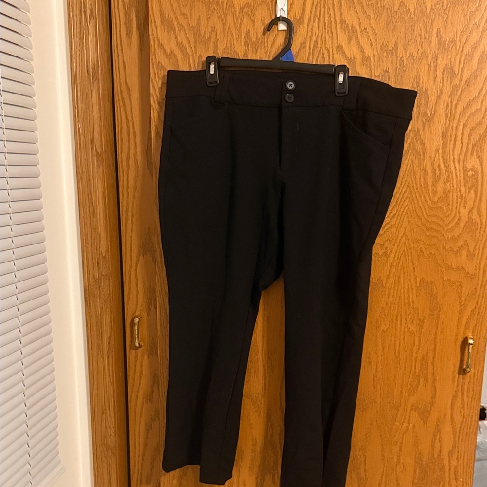 Torrid Classic Black Dress Pants - Short